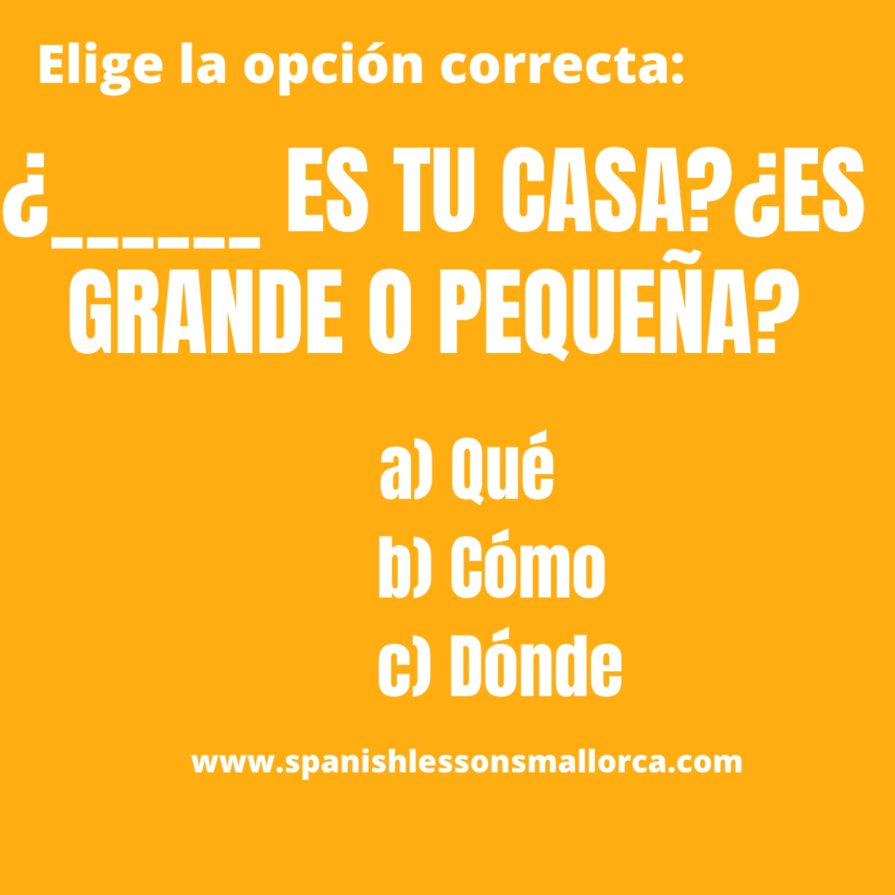Qué cómo d