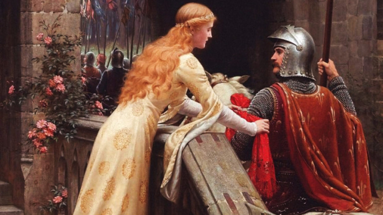 Caballero y su dama