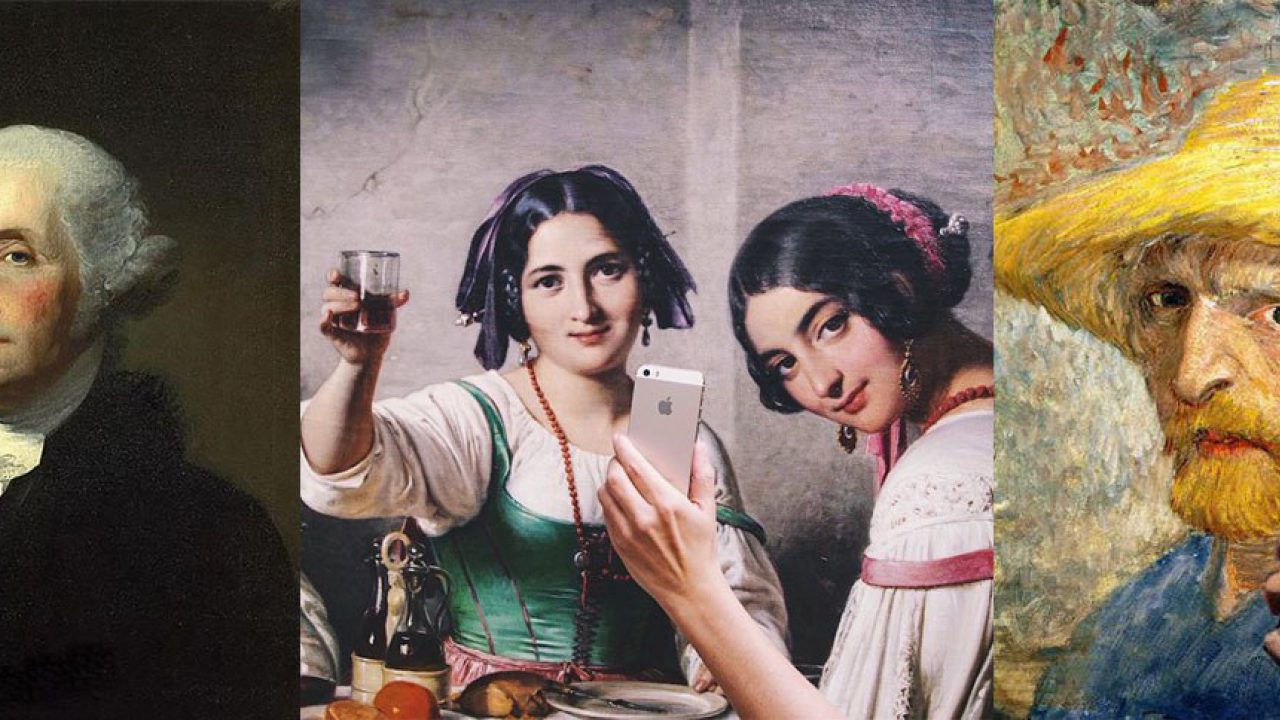 Imágenes de periódicos como La Vanguardia sobre el Museo de los Selfies en California
